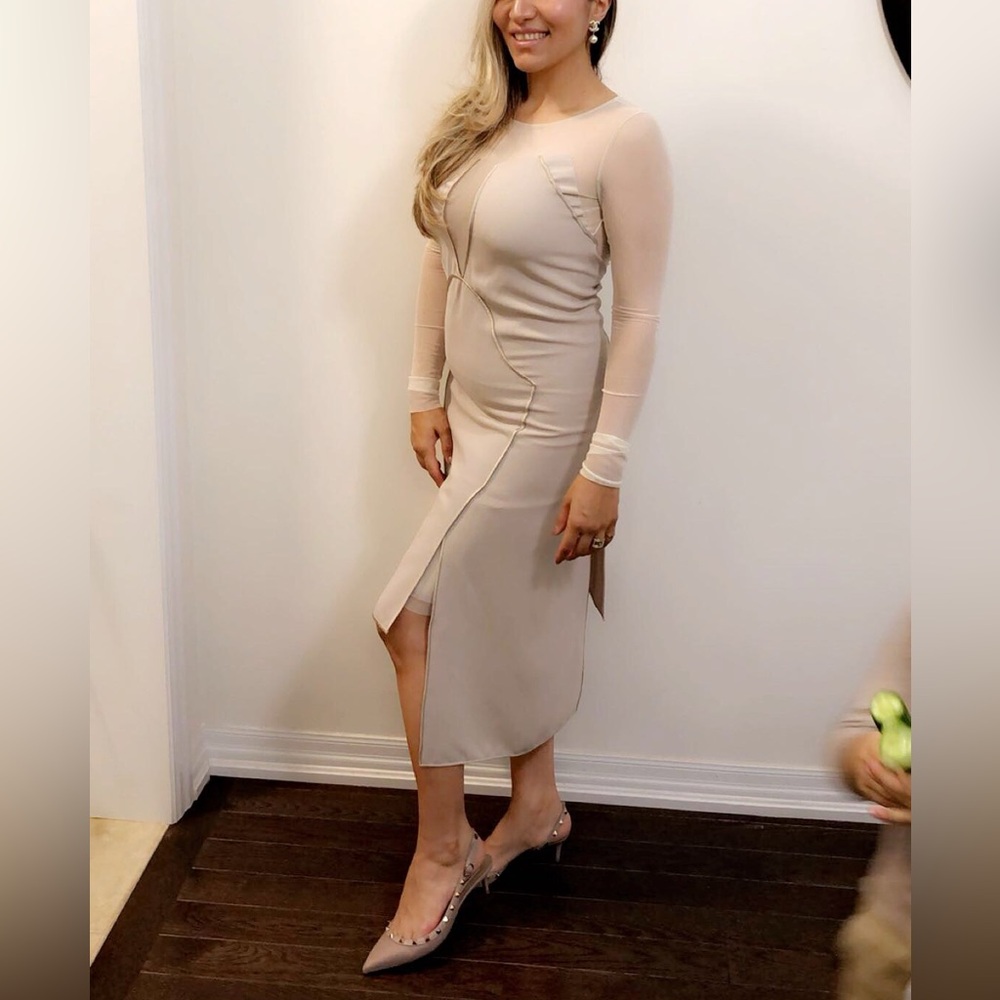 Elegant Cream Dress